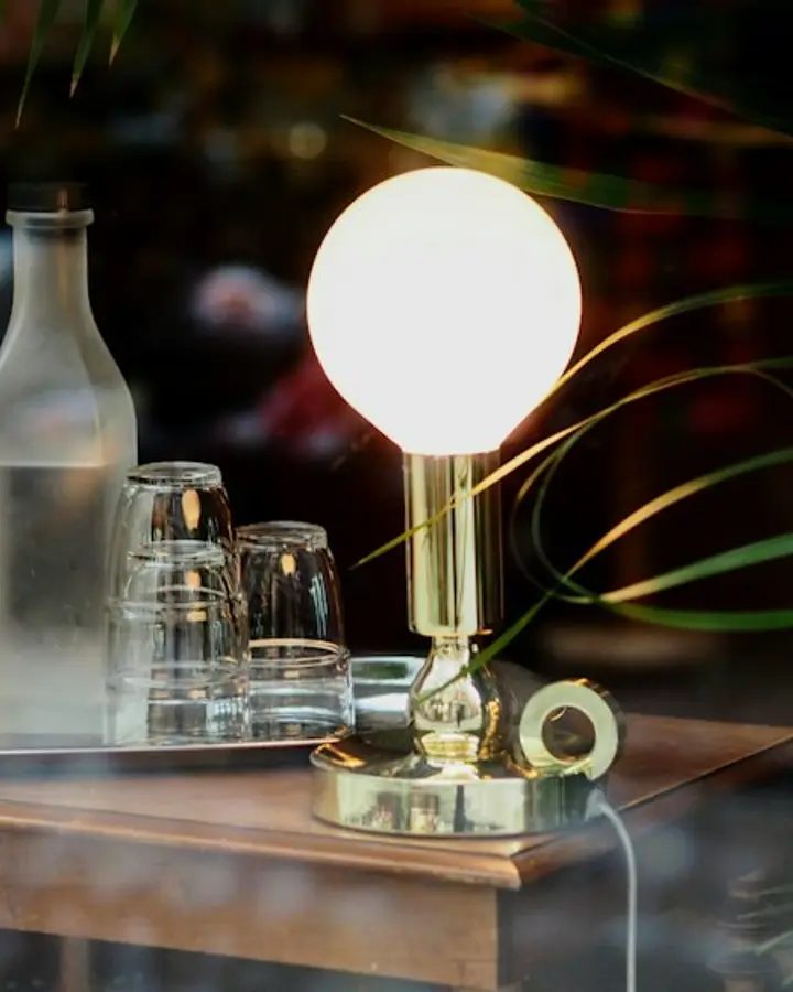 Brass Table Lamp
