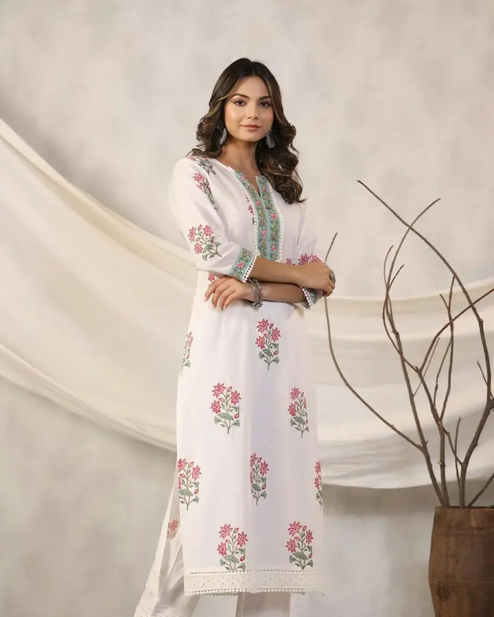 Chanderi Palazzo Set