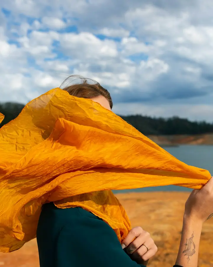 Pat Silk Gamosa Scarf