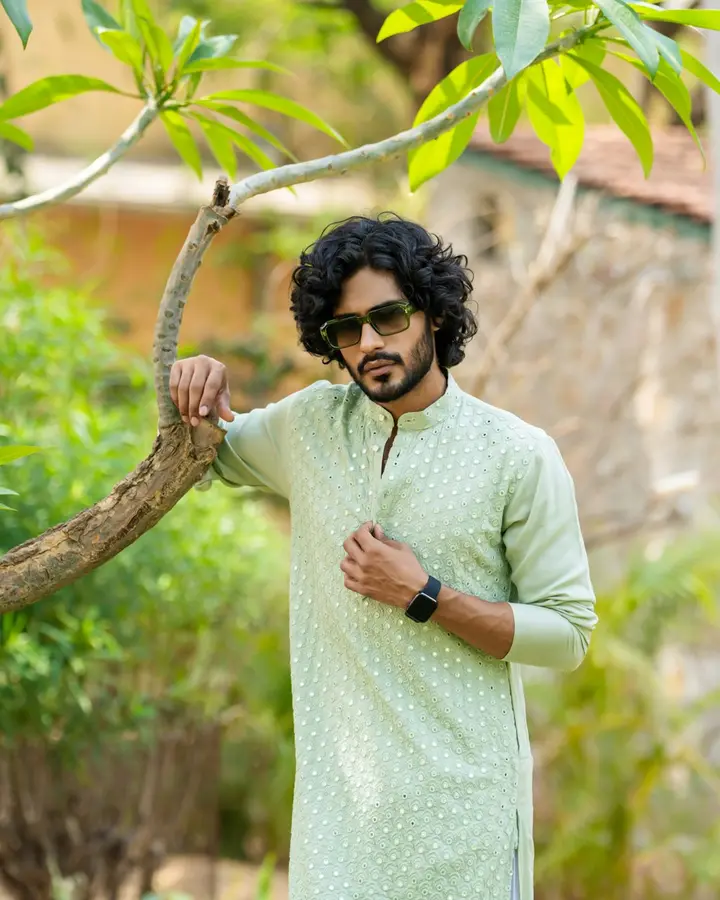 Raw Silk Kurta